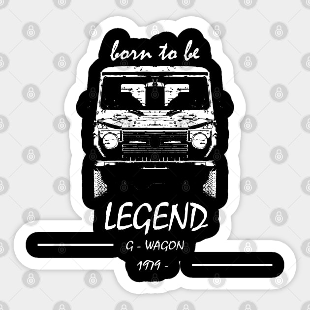 G wagon classic legend Sticker by WOS